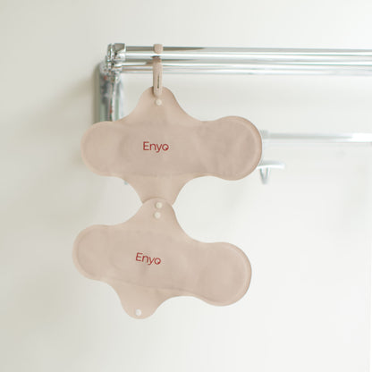 Looking for a lightweight, leakproof option? The Wing (Pad) by Enyo offers ultra-thin, antimicrobial comfort for reusable period care that fits seamlessly into your routine.