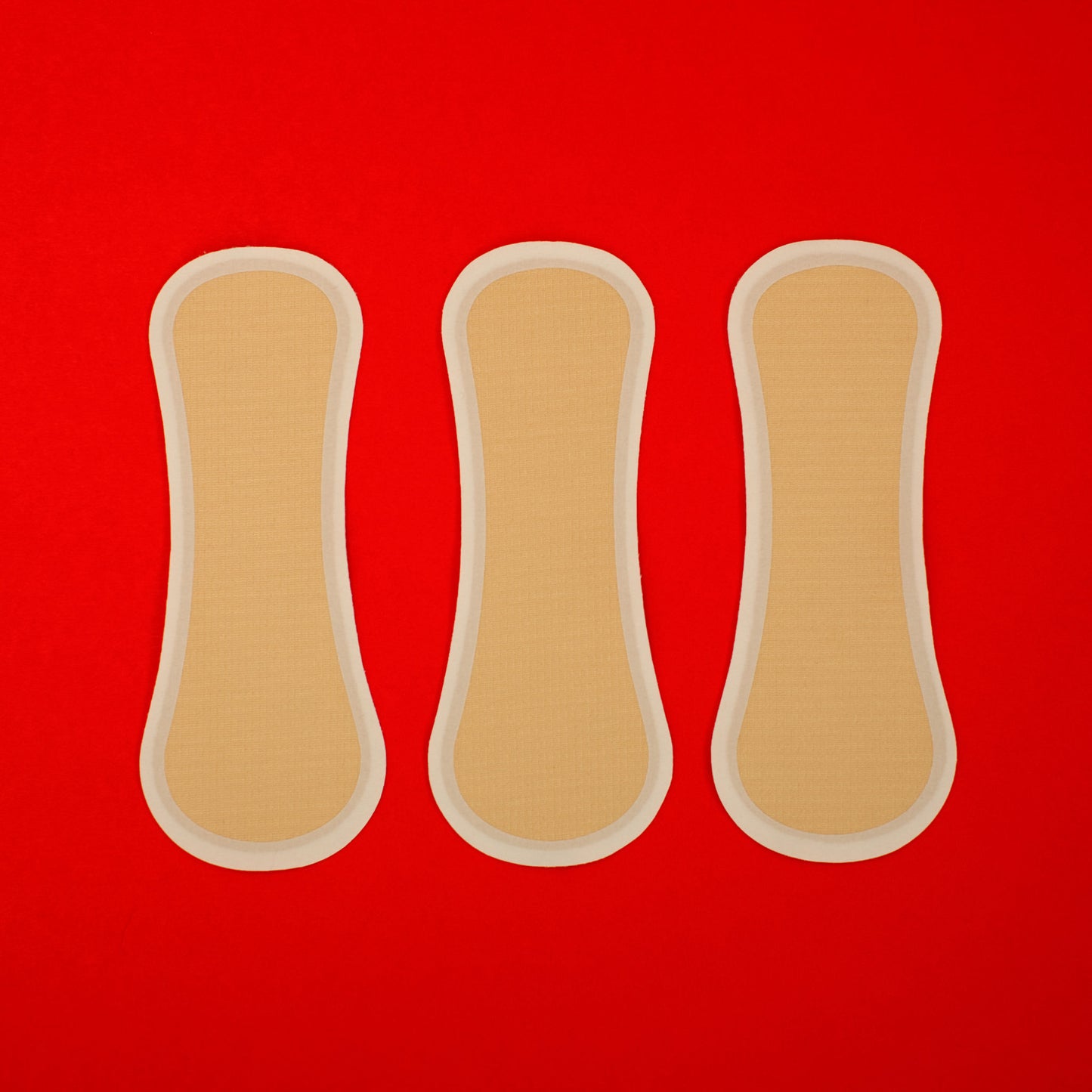 What is the Stay & Hold Set? A trio of ultra-thin, reusable panty liners designed to be lightweight, breathable, and secure without snaps or adhesives for easy, comfortable period care.