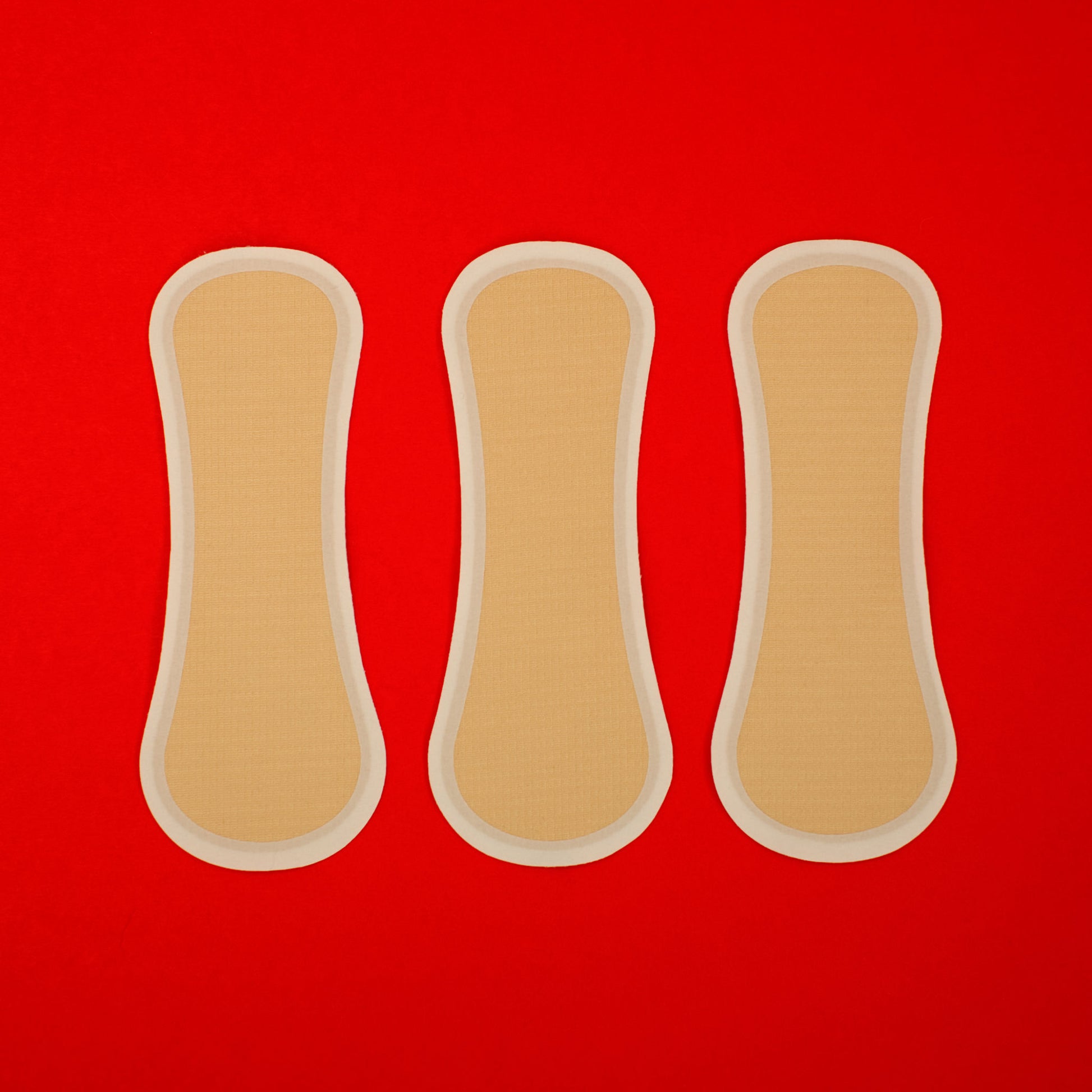 What is the Stay & Hold Set? A trio of ultra-thin, reusable panty liners designed to be lightweight, breathable, and secure without snaps or adhesives for easy, comfortable period care.